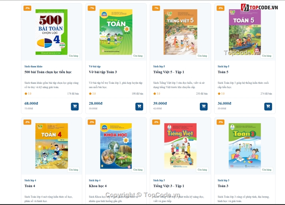 bán hoa,tiểu học,web bán sách